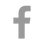Grey Facebook Icon